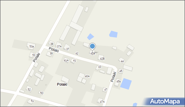 Polaki, Polaki, 42a, mapa Polaki