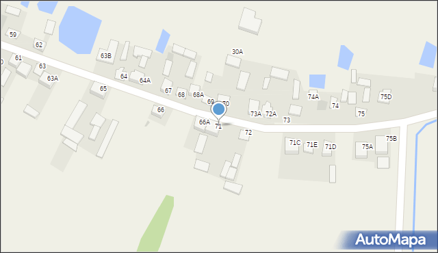 Polaki, Polaki, 71, mapa Polaki