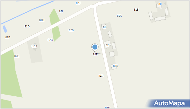 Polaki, Polaki, 84E, mapa Polaki