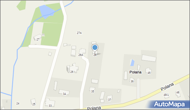 Polana, Polana, 28, mapa Polana