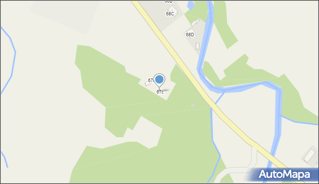 Polana, Polana, 67c, mapa Polana