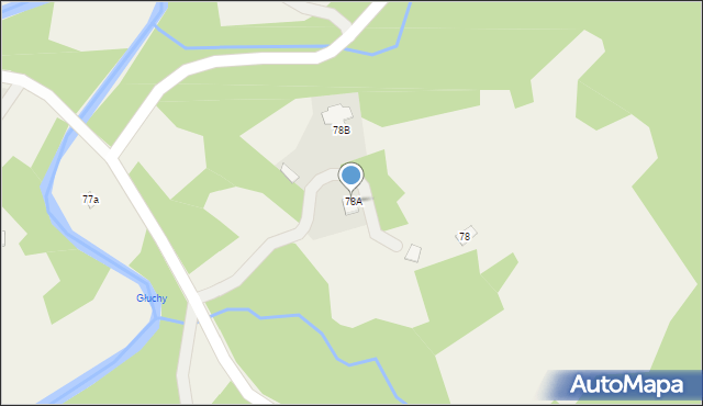 Polana, Polana, 78A, mapa Polana