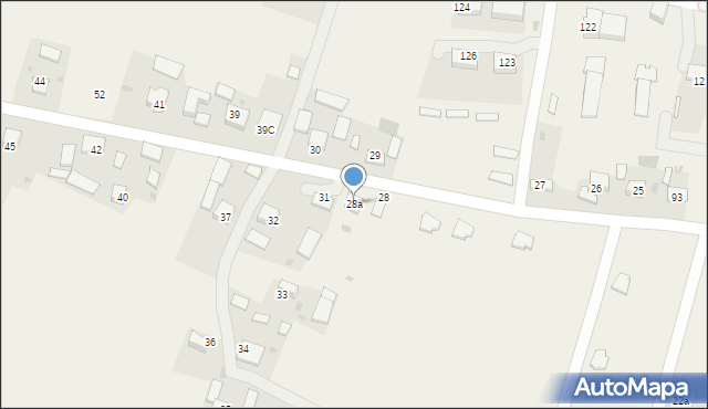 Polanowice, Polanowice, 28a, mapa Polanowice