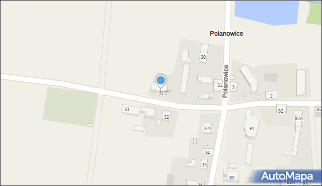 Polanowice, Polanowice, 31, mapa Polanowice