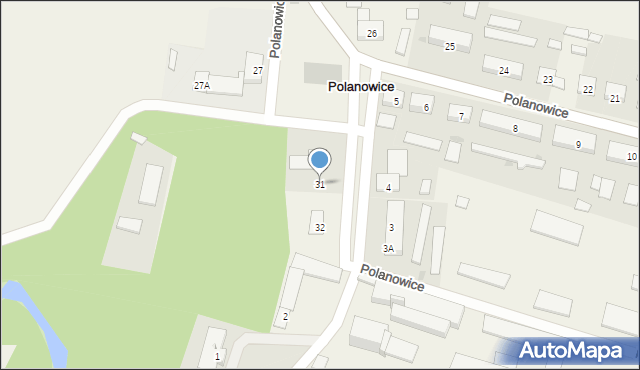 Polanowice, Polanowice, 31, mapa Polanowice