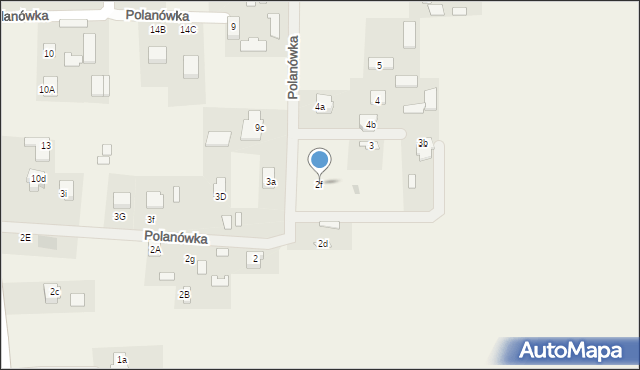 Polanówka, Polanówka, 2f, mapa Polanówka
