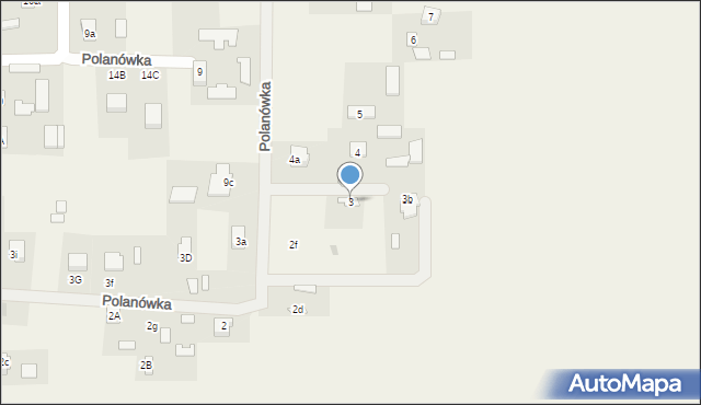 Polanówka, Polanówka, 3, mapa Polanówka