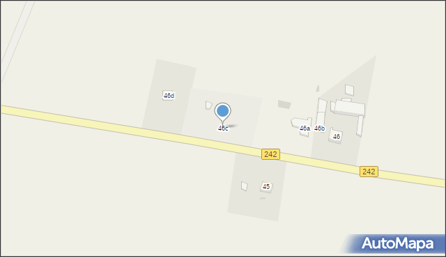 Polanowo, Polanowo, 46c, mapa Polanowo