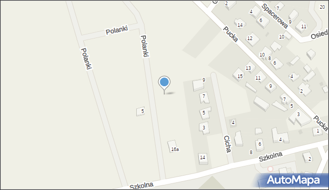 Połchowo, Polanki, 10, mapa Połchowo