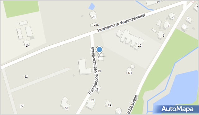 Połczyn-Zdrój, Powstańców Warszawskich, 17, mapa Połczyn-Zdrój