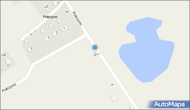 Połczyno, Połczyno, 1b, mapa Połczyno