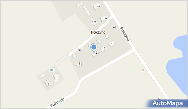 Połczyno, Połczyno, 6a, mapa Połczyno