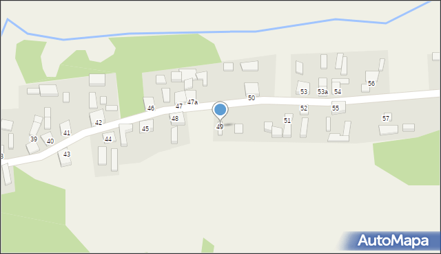 Połęcko, Połęcko, 49, mapa Połęcko