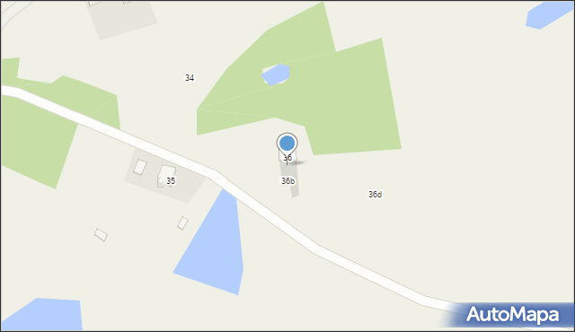 Połęcze, Połęcze, 36a, mapa Połęcze