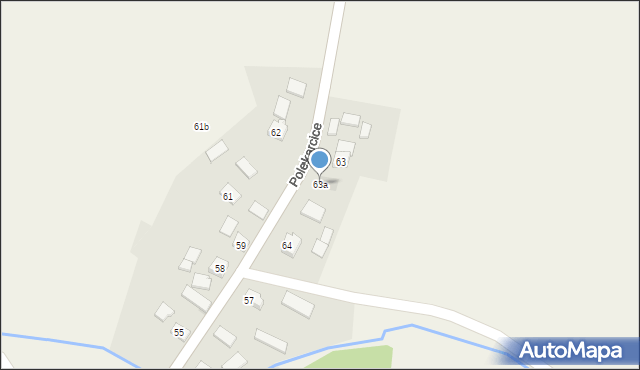 Polekarcice, Polekarcice, 63a, mapa Polekarcice