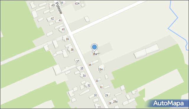 Polesie, Polesie, 36a, mapa Polesie