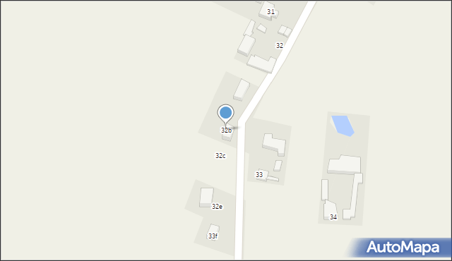 Poleszyn, Poleszyn, 32b, mapa Poleszyn