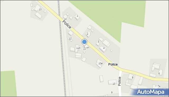 Police, Police, 11, mapa Police