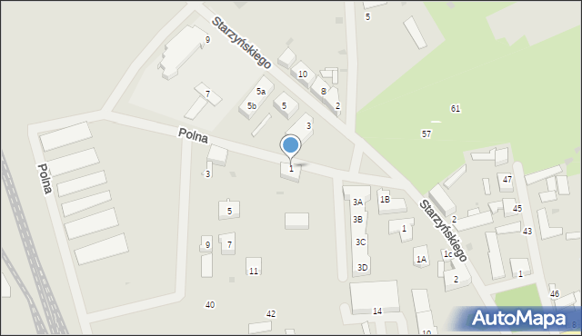 Police, Polna, 1, mapa Police