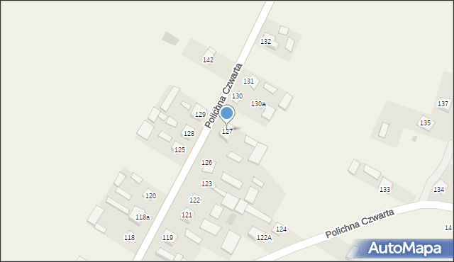 Polichna Czwarta, Polichna Czwarta, 127, mapa Polichna Czwarta