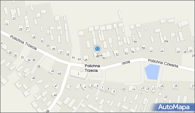 Polichna Trzecia, Polichna Trzecia, 48, mapa Polichna Trzecia