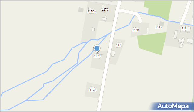 Polichno, Polichno, 117F, mapa Polichno
