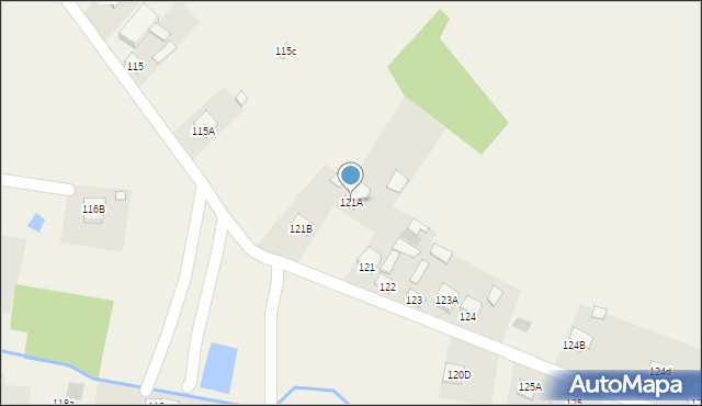 Polichno, Polichno, 121A, mapa Polichno