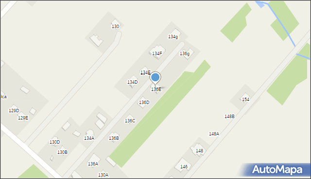 Polichno, Polichno, 136E, mapa Polichno