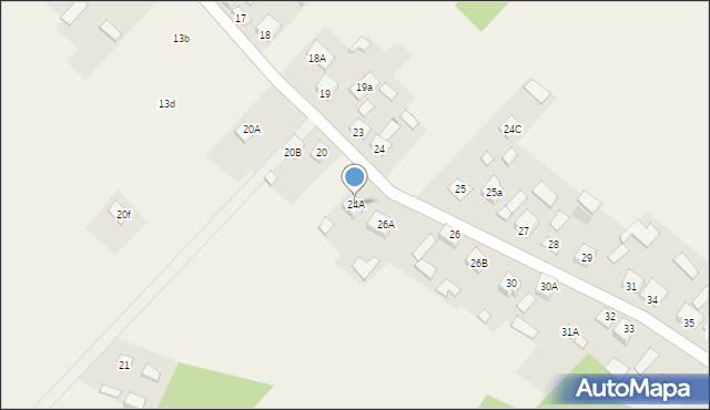 Polichno, Polichno, 24A, mapa Polichno