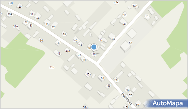 Polichno, Polichno, 46, mapa Polichno