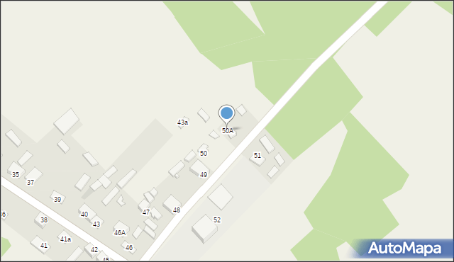 Polichno, Polichno, 50A, mapa Polichno