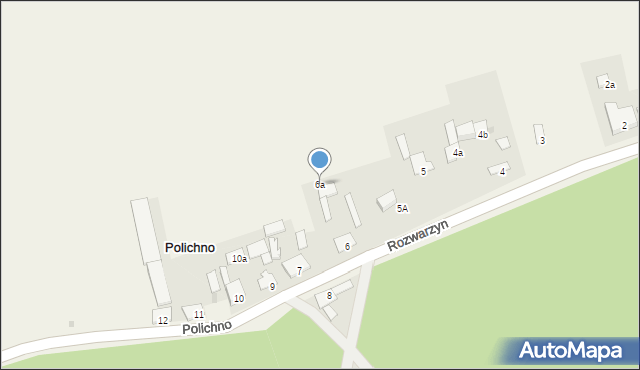 Polichno, Polichno, 6a, mapa Polichno