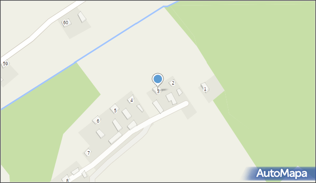 Policzyzna, Policzyzna, 3, mapa Policzyzna