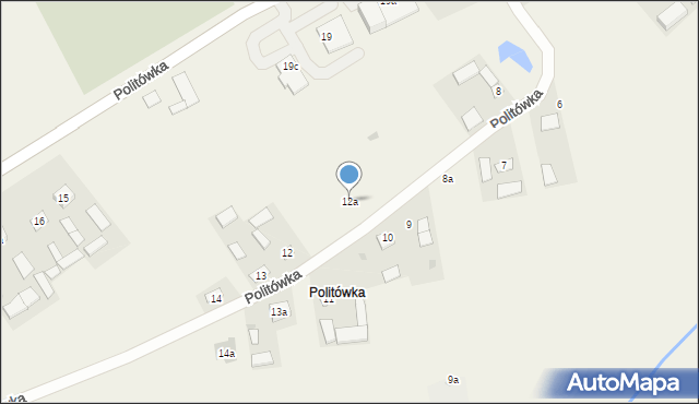 Politówka, Politówka, 12a, mapa Politówka