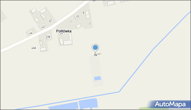 Politówka, Politówka, 9a, mapa Politówka