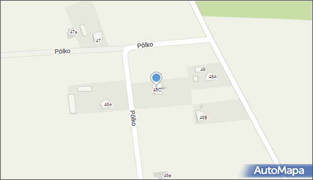 Pólko, Pólko, 46C, mapa Pólko