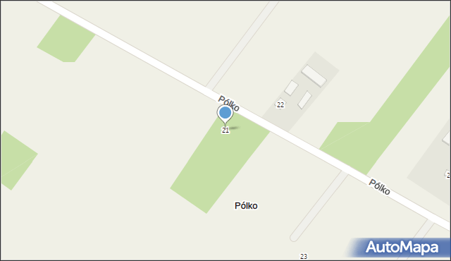 Pólko, Pólko, 21, mapa Pólko