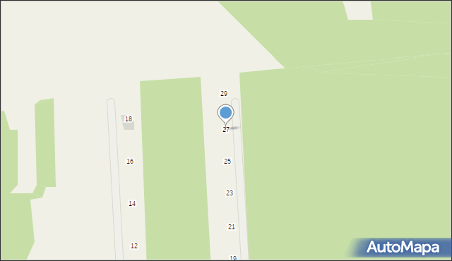 Polków, Podleśna, 27, mapa Polków