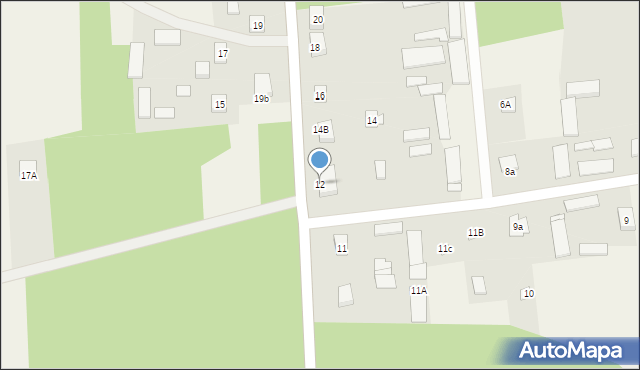 Polków-Daćbogi, Polków-Daćbogi, 12, mapa Polków-Daćbogi