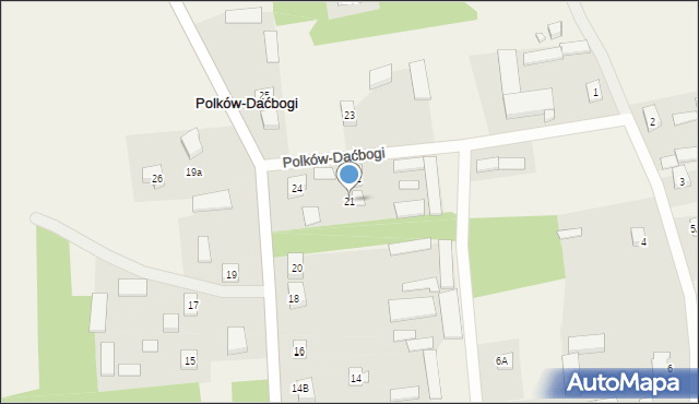 Polków-Daćbogi, Polków-Daćbogi, 21, mapa Polków-Daćbogi