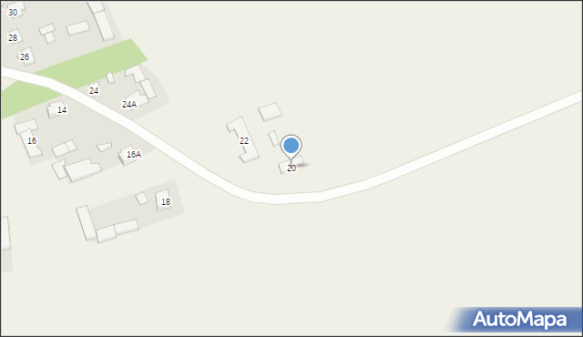 Polków-Sagały, Polków-Sagały, 20, mapa Polków-Sagały