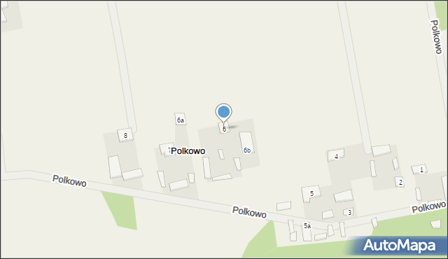 Polkowo, Polkowo, 6, mapa Polkowo