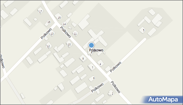 Polkowo, Polkowo, 8, mapa Polkowo