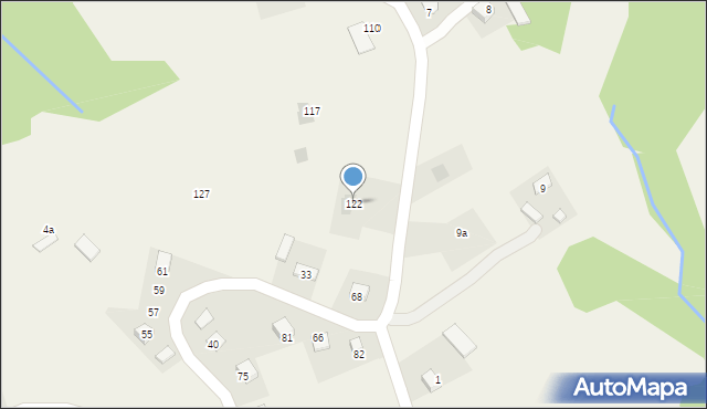 Połom Mały, Połom Mały, 122, mapa Połom Mały