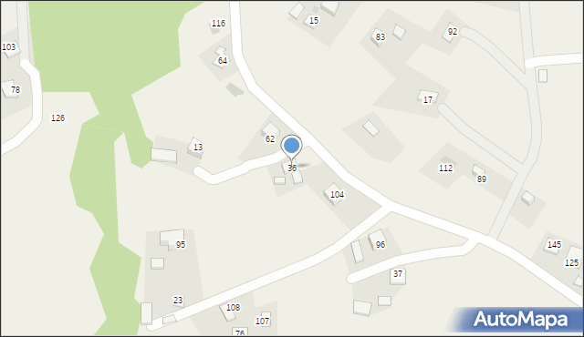 Połom Mały, Połom Mały, 36, mapa Połom Mały