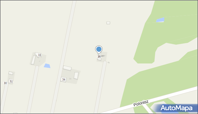 Polonisz, Polonisz, 35, mapa Polonisz