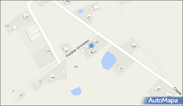 Polskie Gronowo, Polskie Gronowo, 6b, mapa Polskie Gronowo