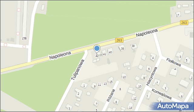 Półwiosek Lubstowski, Półwiosek Lubstowski, 42, mapa Półwiosek Lubstowski