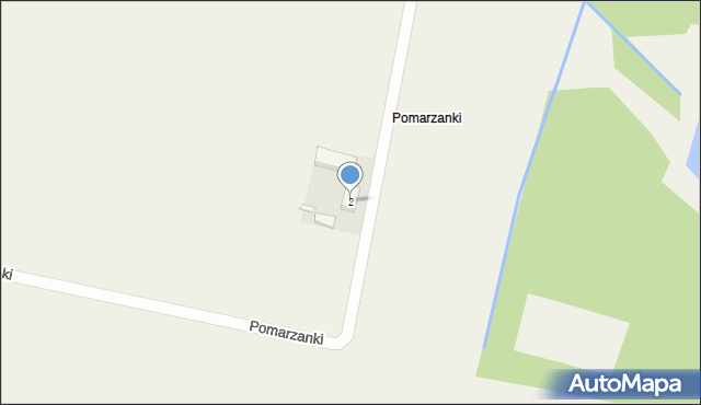 Pomarzanki, Pomarzanki, 2, mapa Pomarzanki