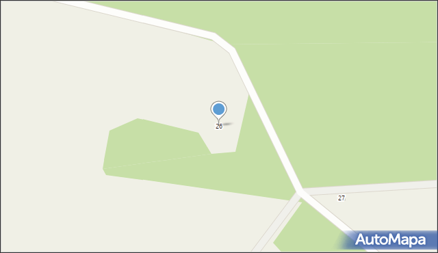 Pomaski Wielkie, Pomaski Wielkie, 26, mapa Pomaski Wielkie